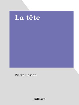 cover image of La tête